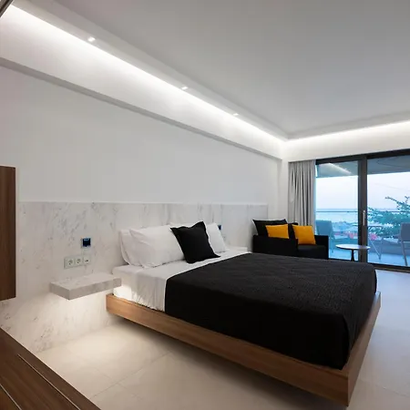 شقة فندقية Luxury Beachfront Paralía