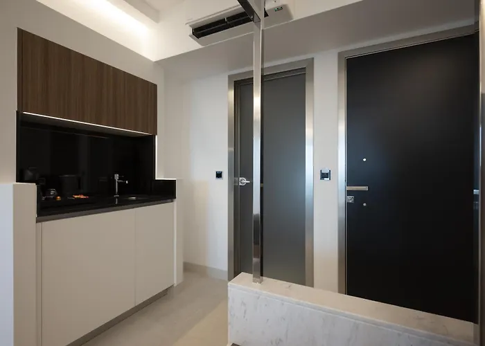 Hotel de apartamente Luxury Beachfront Paralía